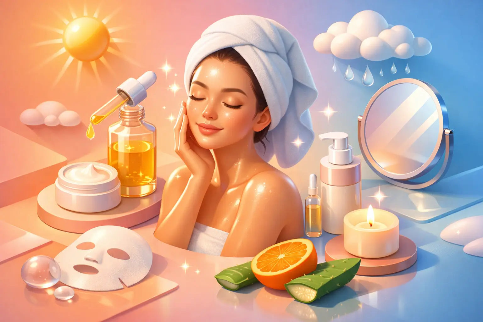 How to Get Glowing Radiant Skin Fast